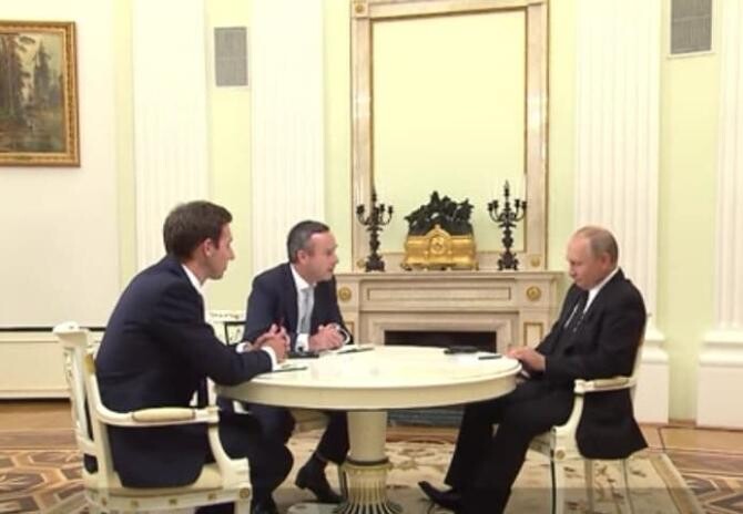 Interviul din 2019 cu Vladimir Putin care anticipa războiul. "Cine nu-și asumă riscuri, nu va bea niciodată șampanie" / Foto: Captură video Youtube FT