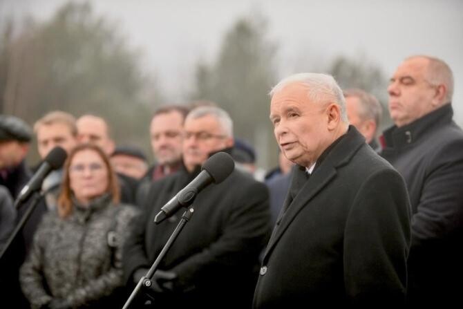 În plin război, Jarosław Kaczyński și prim-miniștrii din Polonia, Cehia și Slovenia au mers la Kiev pentru a discuta cu Zelenski 
 /  Sursă foto: Facebook Prawo i Sprawiedliwość