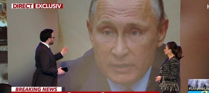 Putin și operațiile estetice. Gâdea: "Pentru a înțelege un personaj trebuie întâi să te uiți la el". Medic: "Fața lui e BUHĂITĂ". Ce este DISMORFOFOBIA / Foto: Captură video Sinteza Zilei