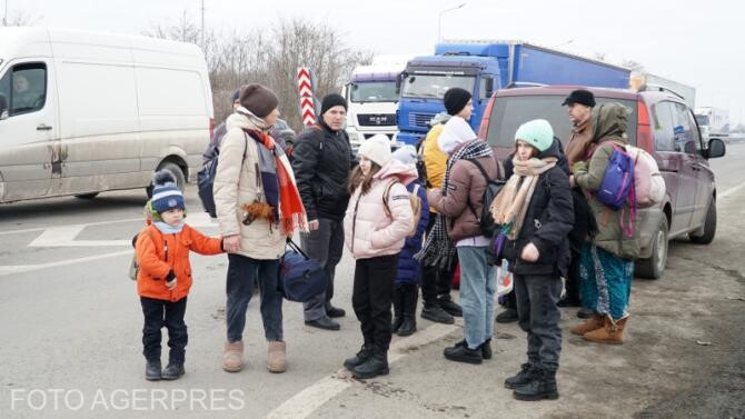 Foto rol ilustrativ/ Refugiați din Ucraina