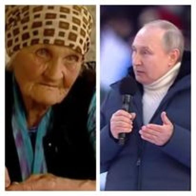 Cine este Vera Putina, femeia care susține că este mama biologică a lui Vladimir Putin / Captură video Youtube