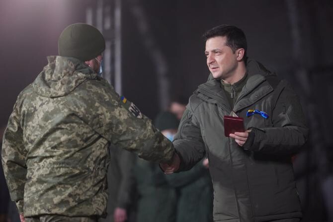Zelenski spune că armata ucraineană deține controlul asupra zonelor-cheie ale țării. "Vom fi liberi!" / Foto: Facebook Volodimir Zelenski