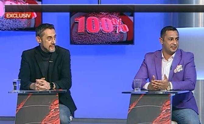 Mario de Mezzo și Marius Tudor, ceartă în direct la TV, în Sâmbăta Mare.  "Analfalbetism funcțional! / "Sunteți răufăcătorul imbecil!" / Foto: Captură video Realitatea Plus
