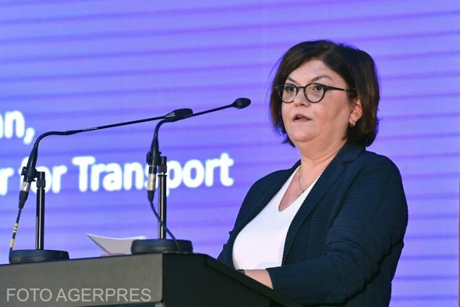 Comisarul european pentru transporturi, Adina Valean