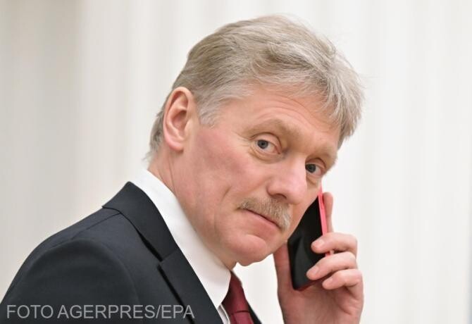 Dmitri Peskov, purtător de cuvânt al Preşedinţiei Rusiei.