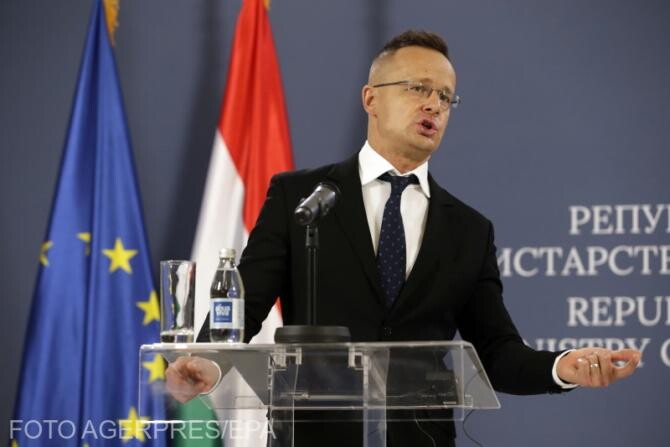 Péter Szijjártó, ministrul Afacerilor Externe şi al Comerţului Exterior al Ungariei