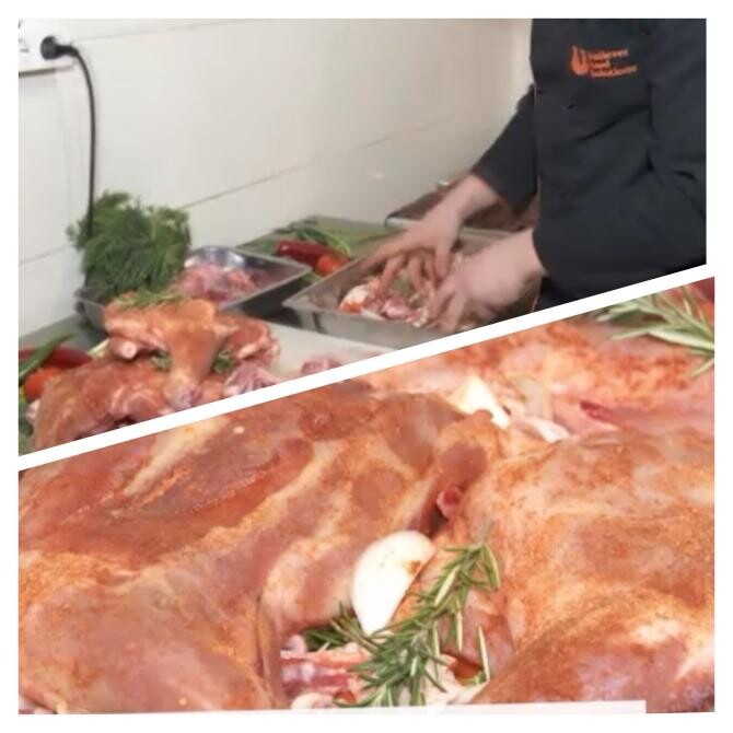 Pulpă de miel la cuptor - REȚETA. "Iese o carne foarte fragedă și cu toate aromele în ea" / Foto: Captură video Pro Tv