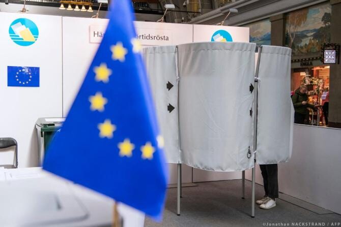 Conform noilor norme, europenii ar avea 2 voturi la alegerile europene, pentru candidații naționali și paneuropeni ©Jonathan NACKSTRAND/AFP 