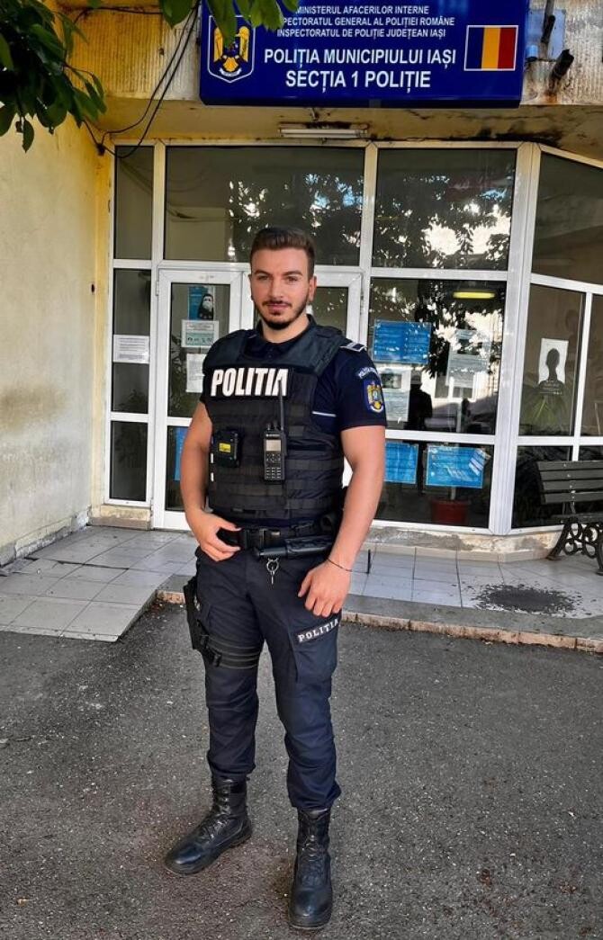 Alexandru, eroul din Iaşi / Foto: Poliţia Română
