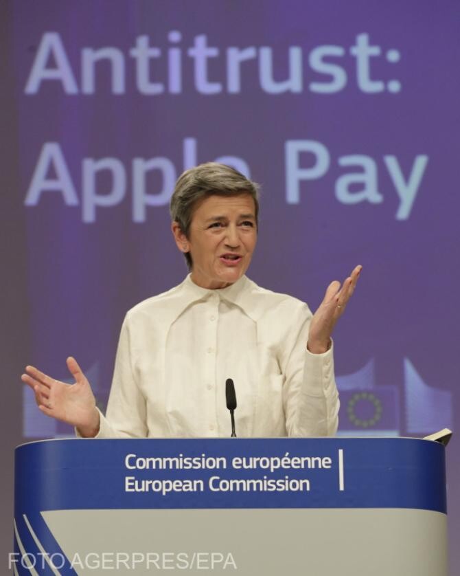Șeful UE pentru antitrust, Margrethe Vestager