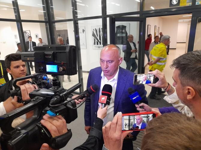 Florin Prunea, declarații după meciul U Cluj - Dinamo - Foto DC News