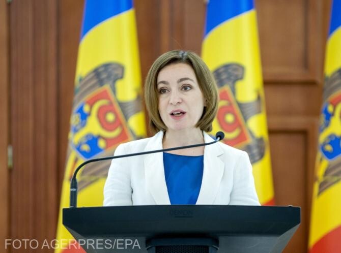 Maia Sandu, președintele Republicii Moldova 