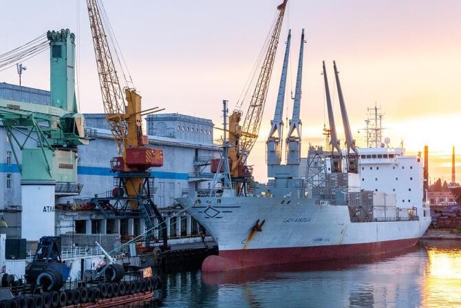 Rusia a cedat? Cere deminarea porturilor ucrainene, pentru a putea exporta / Foto: Pixabay