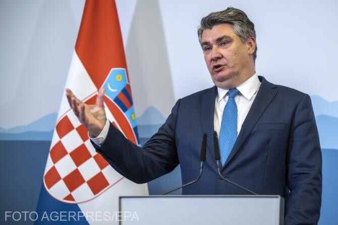 Preşedintele Croației, Zoran Milanovic