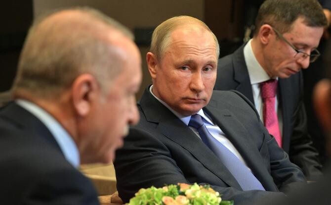 Ce promisiune i-a făcut Putin lui Erdogan, în cadrul discuției telefonice pe care au avut-o cei doi lideri / Foto: Kremlin.ru