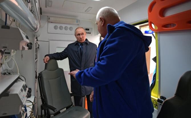 Putin va fi internat într-un sanatoriu și va rămâne fără putere până în 2023, prezice un fost șef al serviciilor secrete britanice / Foto: Kremlin.ru