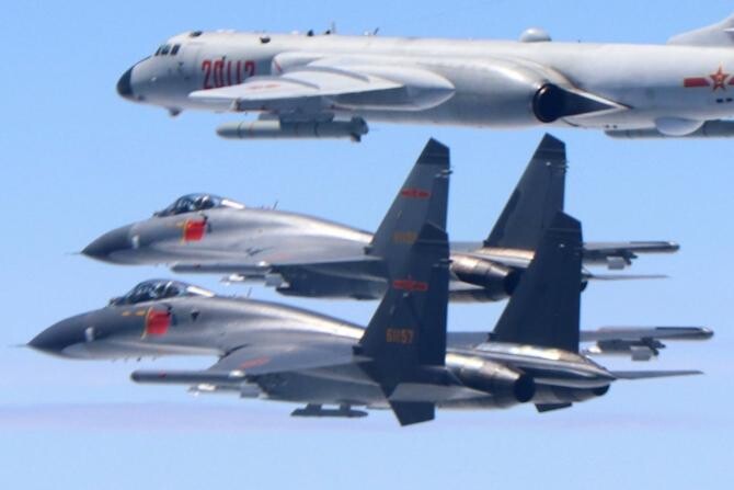 A fost cea mai mare incursiune de când Taiwanul a raportat 30 de avioane chinezeşti în ADIZ-ul său pe 30 mai
