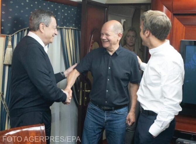 Olaf Scholz a fost felicitat de Joe Biden pentru „leadership-ul“ de care a dat dovadă în criza din Ucraina