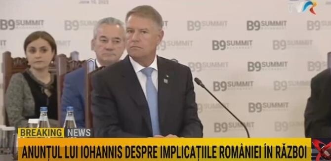 Klaus Iohannis, avertisment lansat la Summitul B9: Traversăm un moment crucial / Foto: Captură video Realitatea Plus