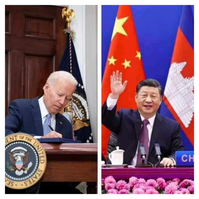 Joe Biden va avea o discuție telefonică cu Xi Jinping / Foto: Facebook Joe Biden, Xi Jiping