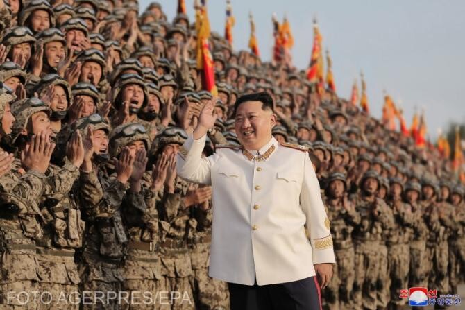 Președintele Coreei de Nord, Kim Jong Un