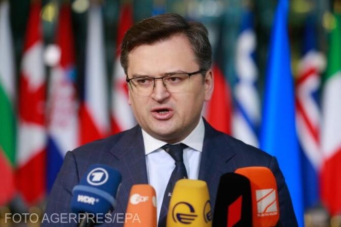 Kuleba: Ucraina nu acceptă alternative la aderarea la UE şi refuză un armistiţiu ce ar îngheţa conflictul - Foto Agerpres
