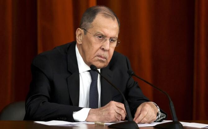 Reacția lui Lavrov după ce Rusia a fost declarată "o amenințare directă la adresa securității", la summitul NATO / Foto: Kremlin.ru