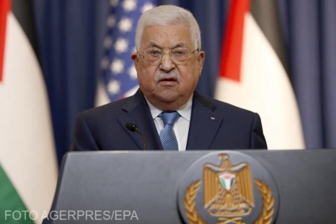 Preşedintele Palestinei, Mahmoud Abbas, vizită oficială în România