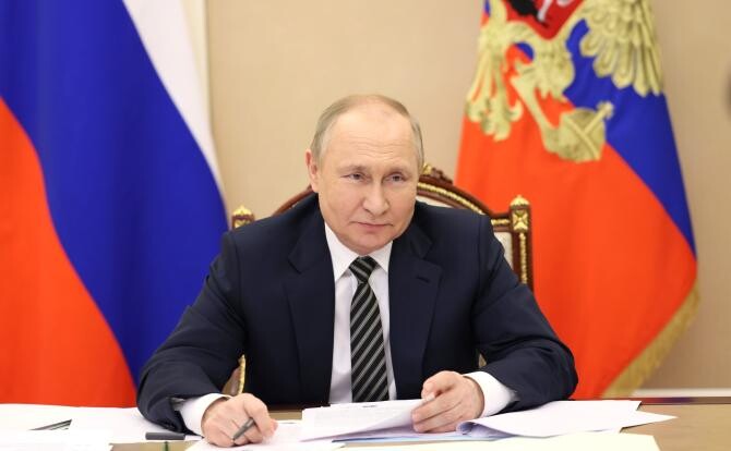 Putin, ironii despre sancțiunile Occidentului: Presiunea externă duce la accelerarea proceselor de unificare / Foto: Kremlin.ru