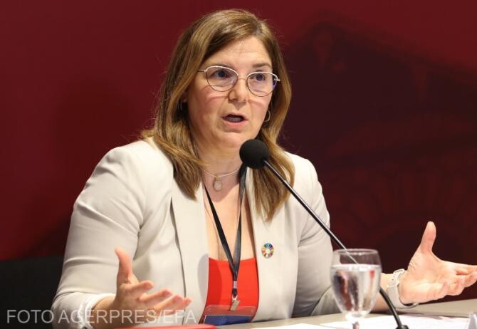 Secretara de stat spaniolă pentru cooperare internaţională, Pilar Cancela