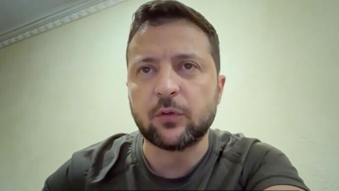 foto: Captură video Volodimir Zelenski