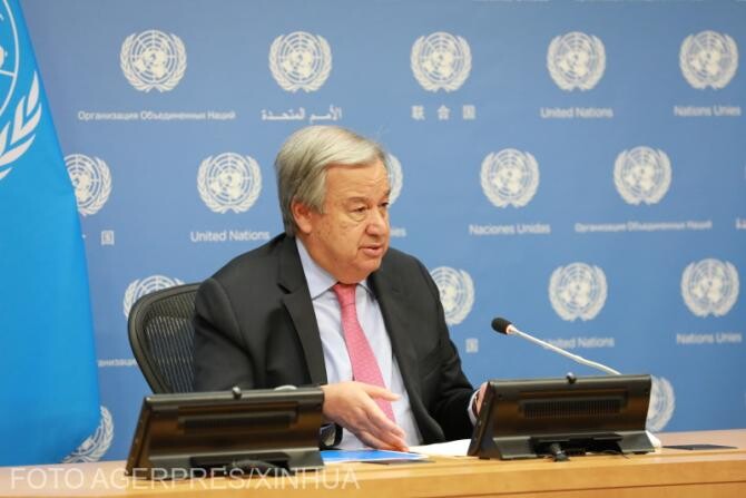 Antonio Guterres, secretarul general al ONU