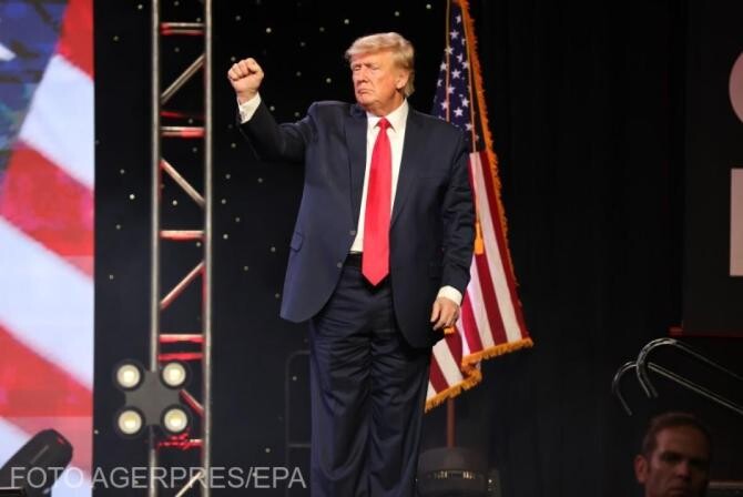 Donald Trump a publicat cel mai puternic indiciu că vrea să candideze pentru funcţia de preşedinte în 2024 - Foto Agerpres