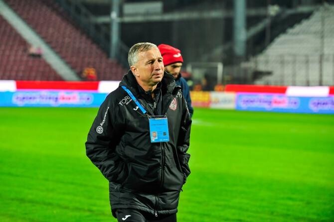 Dan Petrescu, mulțumit că CFR Cluj a remizat cu FC Balkani, echipă anonimă din Kosovo / Rezultate grupe Europa Conference League