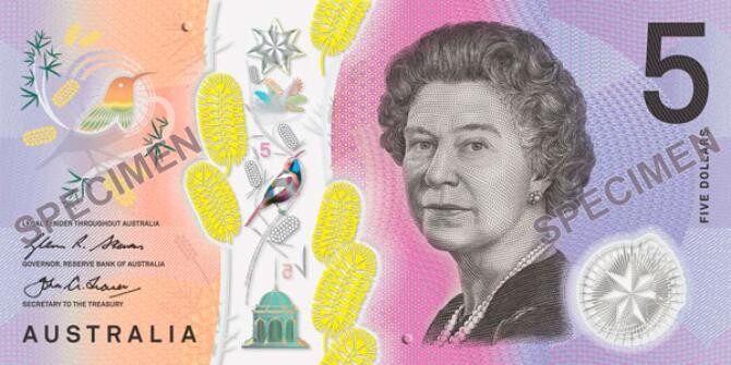 Australia intenționează să refuze tipărirea de bancnote cu portretul Regelui Charles al IIIl-lea. Regina Elisabeta a II-a ar fi înlocuită cu o serie de mai multe personalități naționale/ Foto: Wikipedia