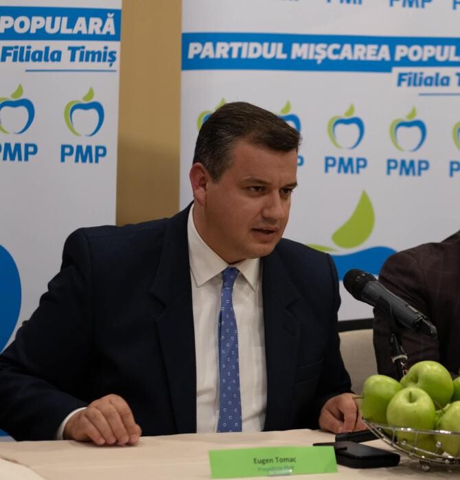 Eugen Tomac: PMP solicită PNL și PSD să mărească pensiile cu minimum 20% / Foto: Facebook Eugen Tomac