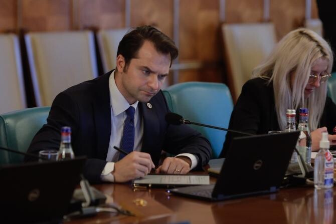 Sebastian Burduja, ministrul Digitalizării/ foto: Inquam Photos/ George Călin