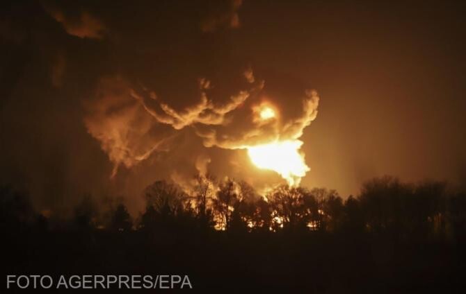 Explozii în cel mai mare oraș din centrul Ucrainei, Kryvyi Rih - Video