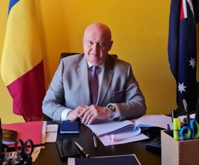 Radu-Gabriel Safta, ambasador extraordinar și plenipotențiar al României în Australia, în Noua Zeelandă, în Insulele Solomon, în Republica Fiji şi în Republica Kiribati