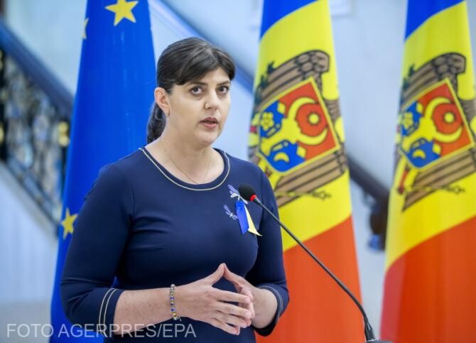 Procurorul șef al EPPO, Laura Codruța Kovesi. Sursa foto: Agerpres