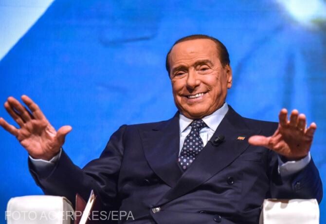 Silvio Berlusconi, fost premier al Italiei. Sursa foto Agerpres.