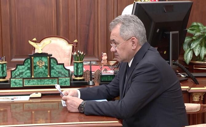 Serghei Şoigu, discuție telefonică cu ministrul american al Apărării / Foto: Kremlin.ru