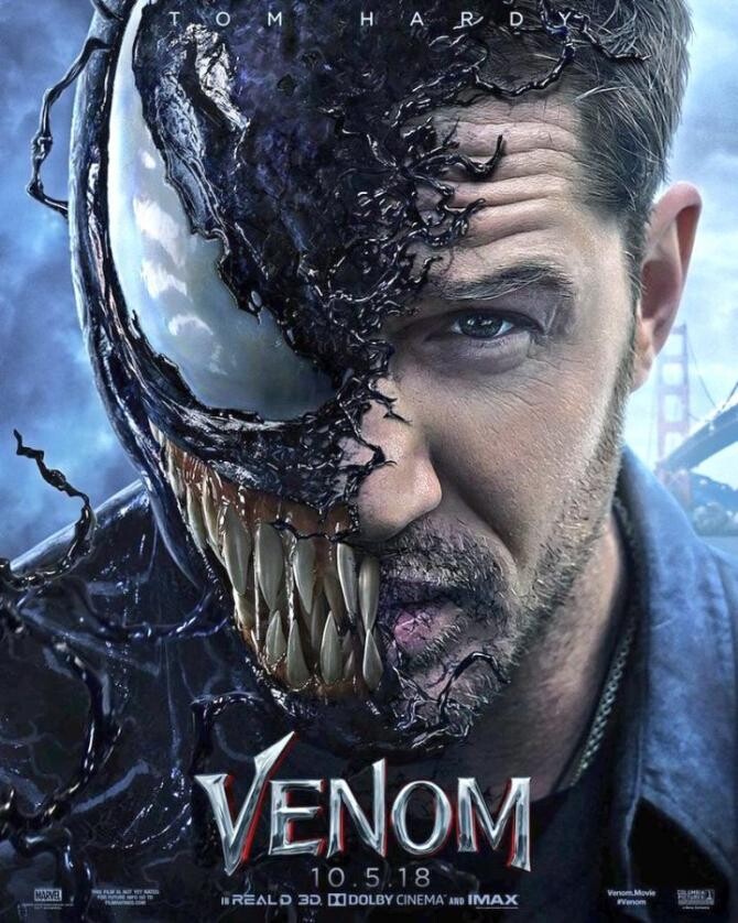 sursa: poster film Venom, Marvel, Instagram
