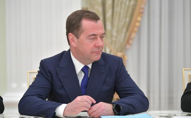 Medvedev, delir total: Kievul este doar un oraș rusesc, în care oamenii întotdeauna au gândit și au vorbit în rusă / Foto: Kremlin.ru