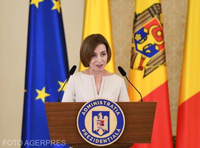 Preşedintele Republicii Moldova, Maia Sandu, va fi primită marți la Palatul Cotroceni de Klaus Iohannis