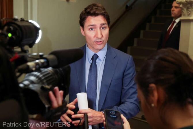 Premierul canadian, Justin Trudeau. Sursa foto Agerpres