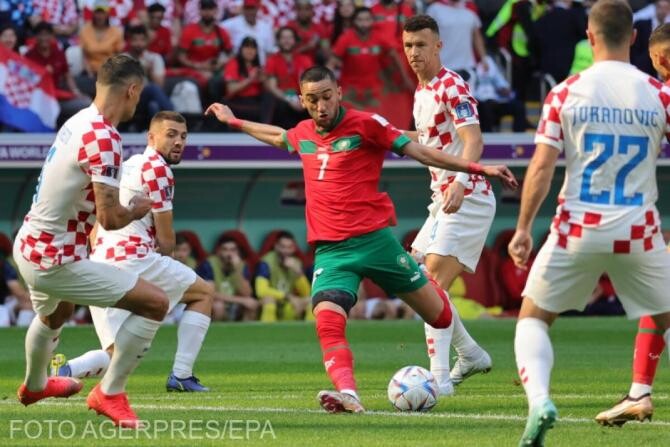 Finala mică: Croația - Maroc. Cine va câștiga medaliile de bronz la Cupa Mondială 2022 - Live score