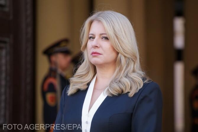 Preşedinta Slovaciei, Zuzana Caputova. Sursa: Agerpres