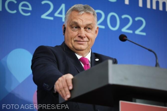 Viktor Orban: Sancţiunile UE asupra gazului, energiei nucleare 'ar avea consecinţe tragice pentru Ungaria' / Sursa foto Agerpres