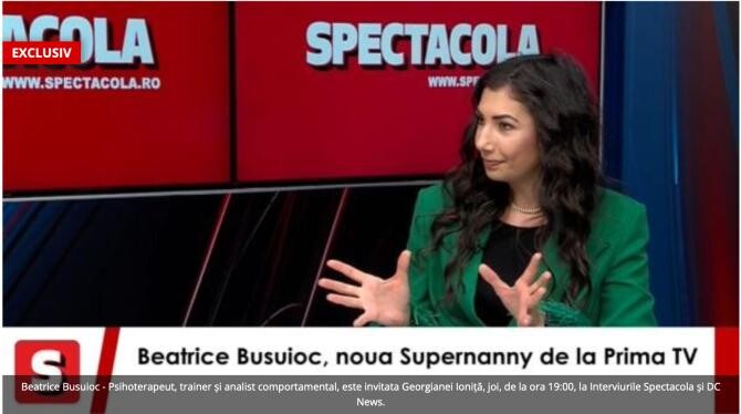 Beatrice Busuioc, noua Supernanny, soluții pentru părinți
